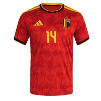 Camiseta Bélgica Dodi Lukebakio #14 Primera Equipación Replica Mundial 2026 mangas cortas